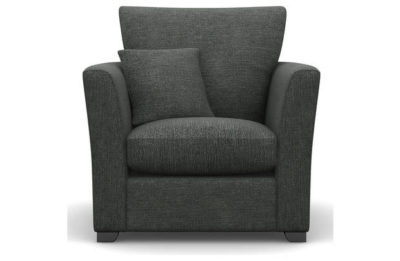 Heart of House Libby Fabric Chair - Pewter